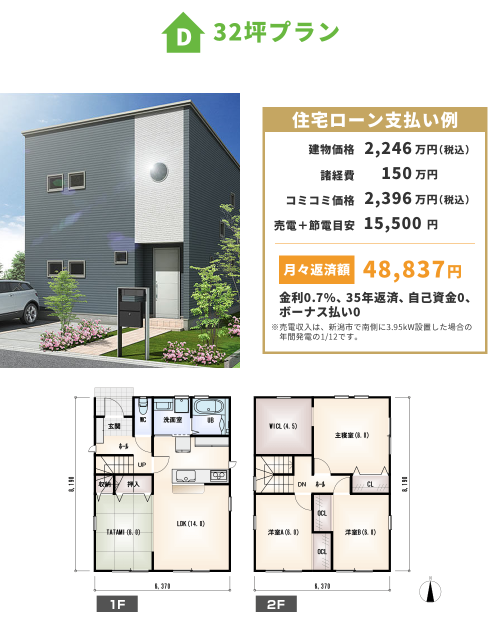 ベーシック32坪プラン
