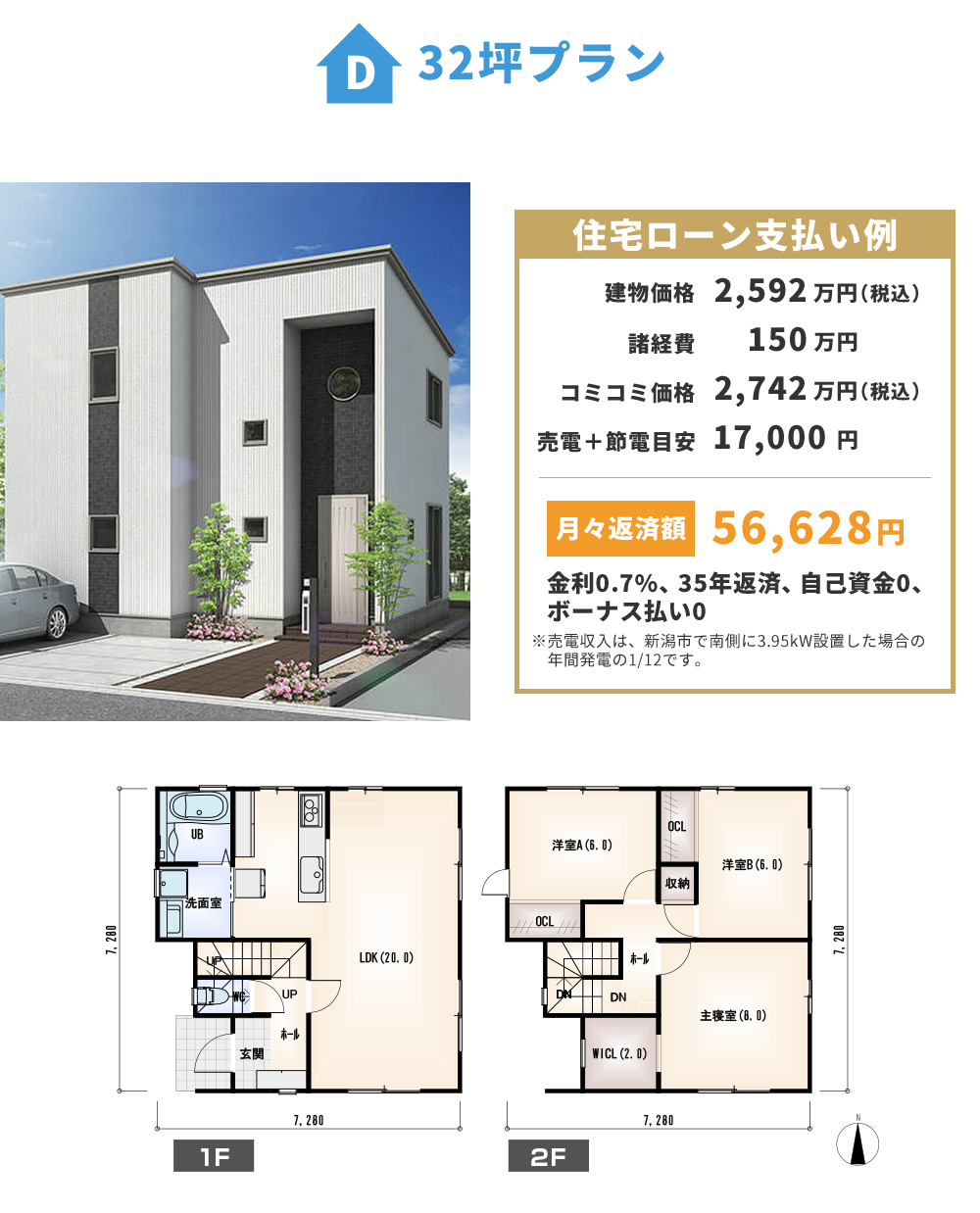 スタンダード32坪プラン